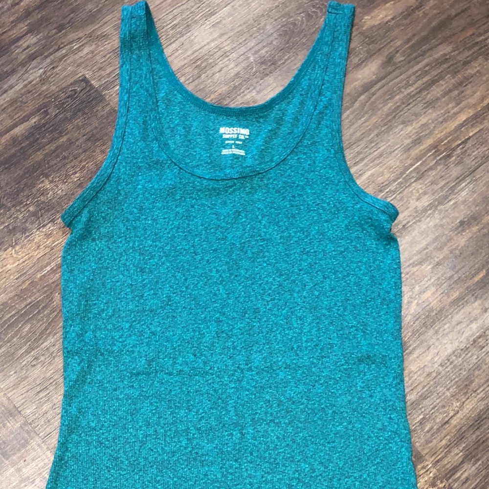 Teal tank top